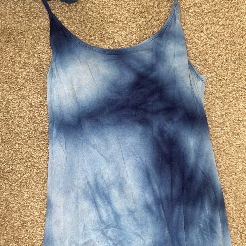 tie die brandy melville mini dress